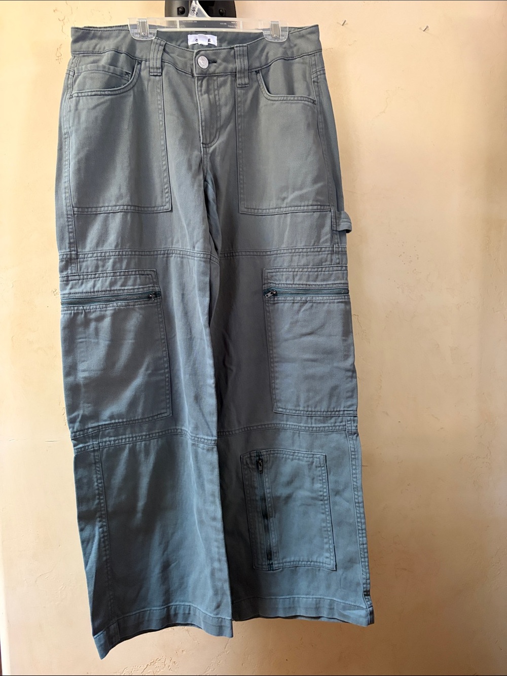 Sz 5 Garage Women’s Cargo Pants in Sage Green